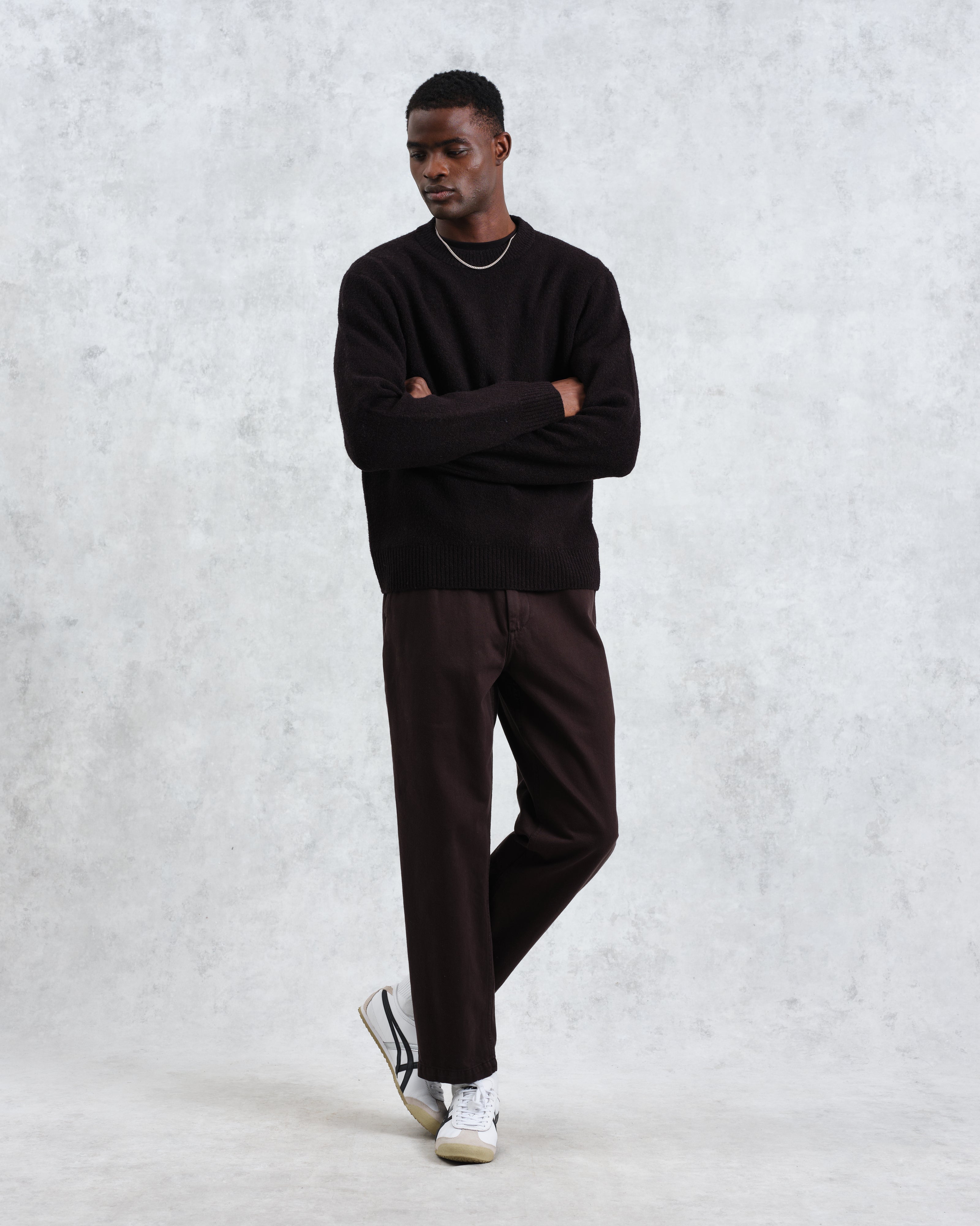 Wilde - Black Boucle Jumper