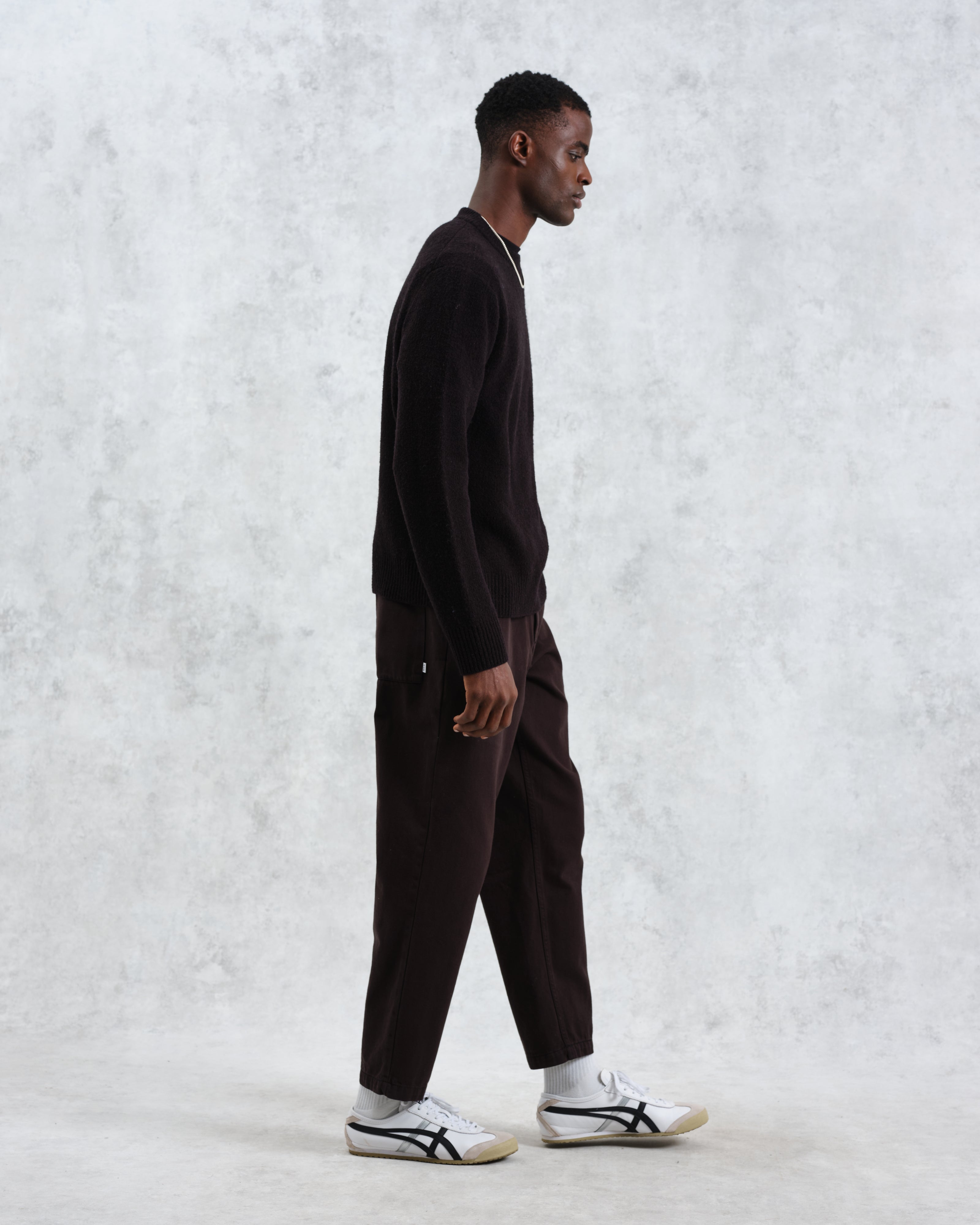 Wilde - Black Boucle Jumper