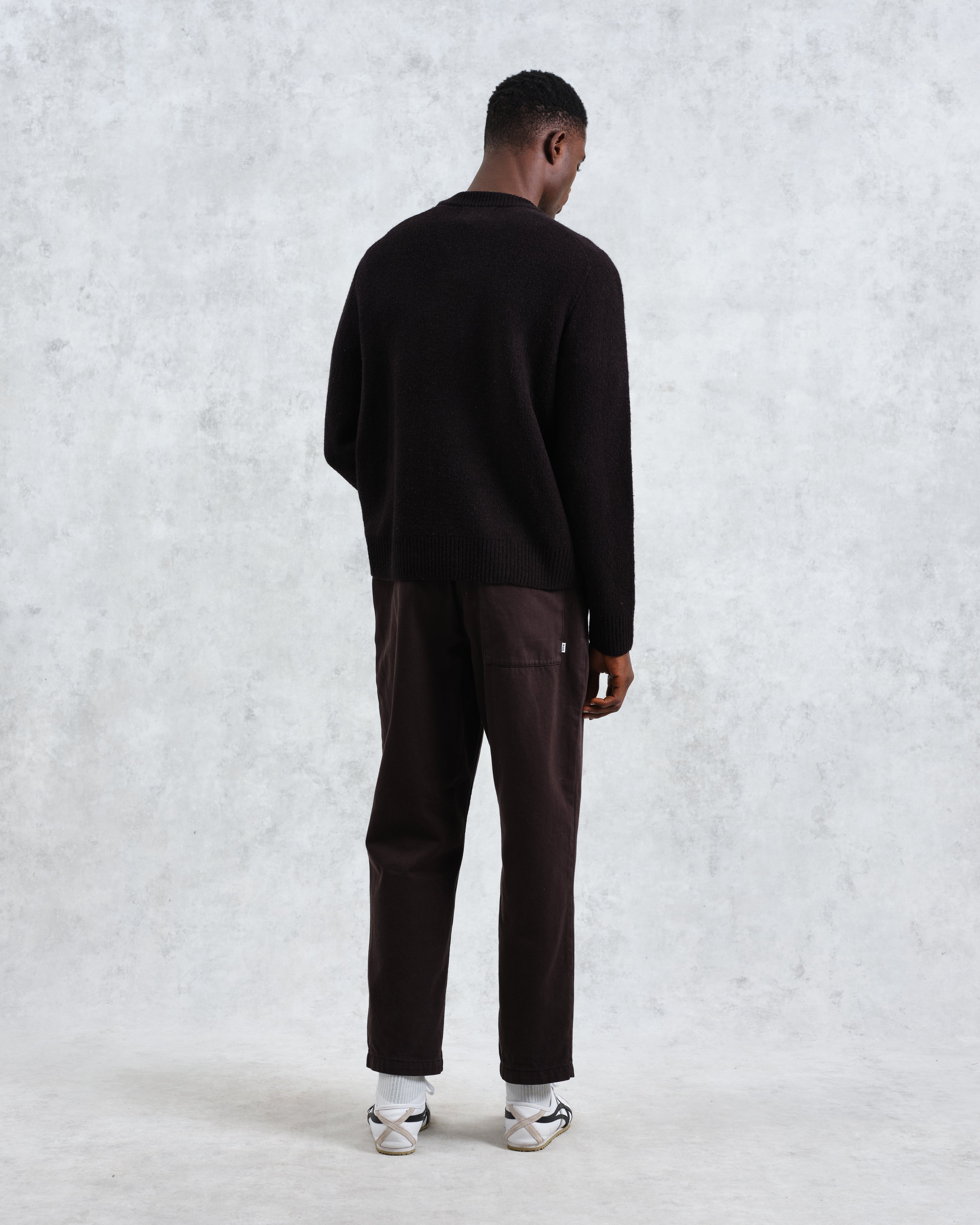 Wilde - Black Boucle Jumper