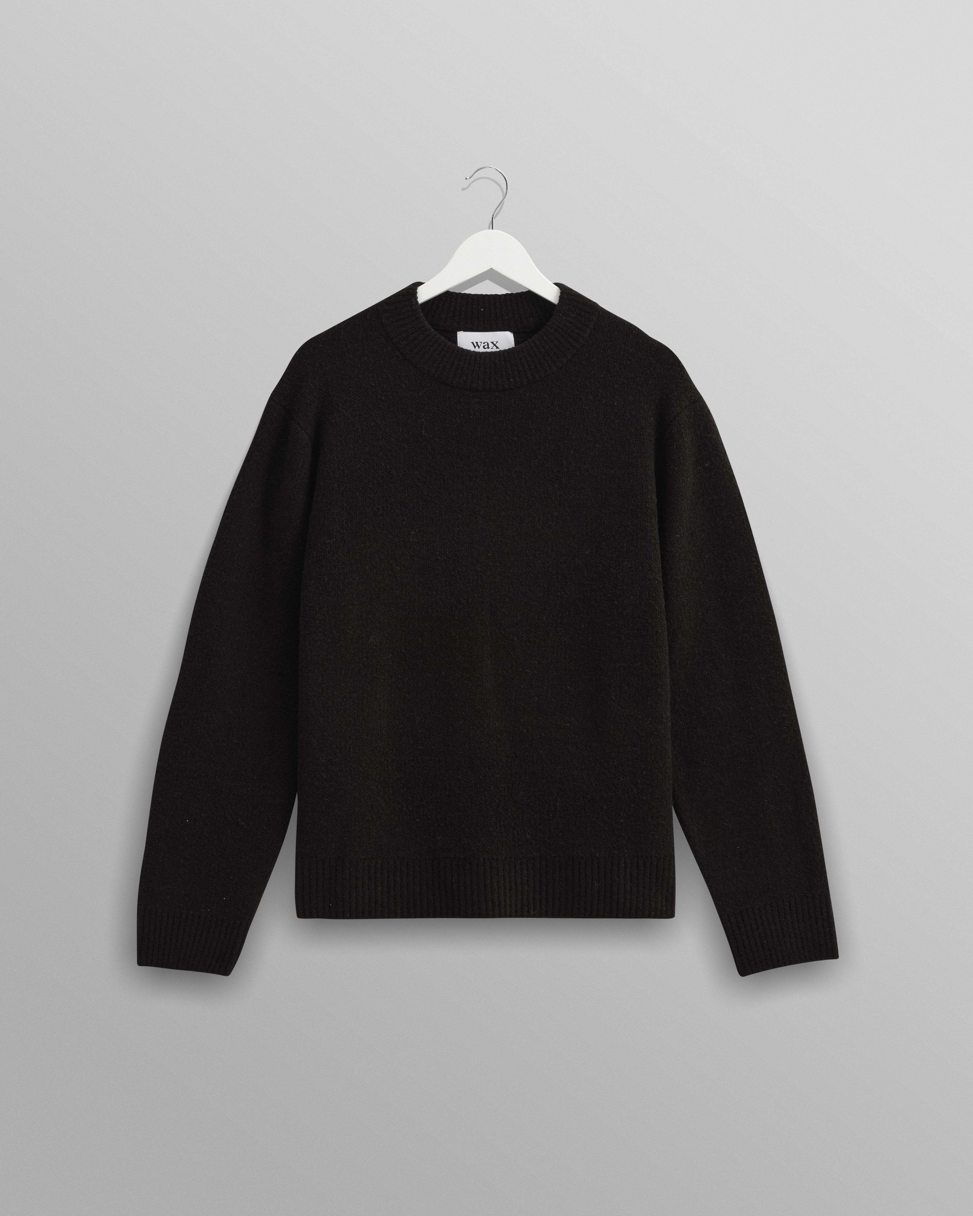 Wilde - Black Boucle Jumper