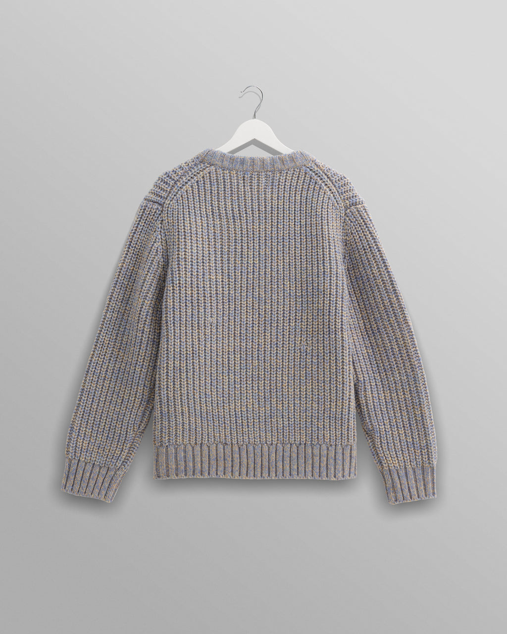 Wilde - Blue Heavyweight Knit Jumper