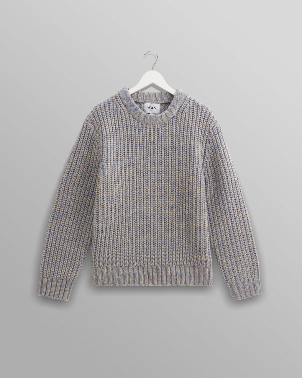 Wilde - Blue Heavyweight Knit Jumper