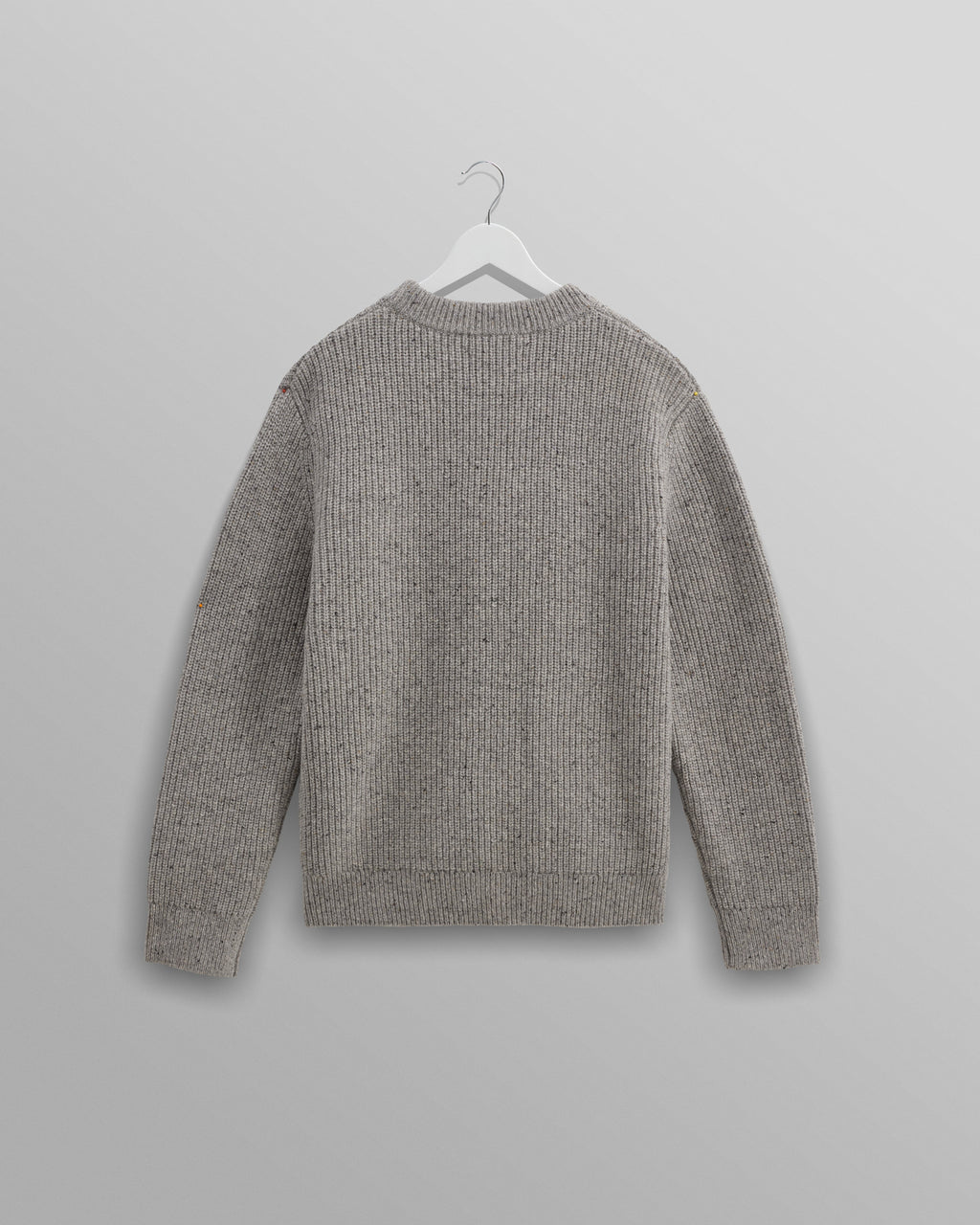 Wilde - Grey Fleck Wool Jumper