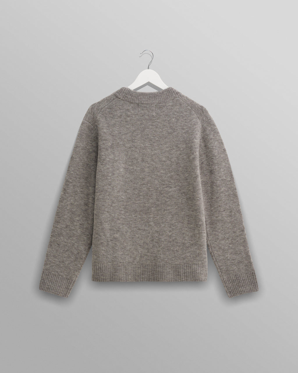 Wilde - Grey Marl Boucle Jumper