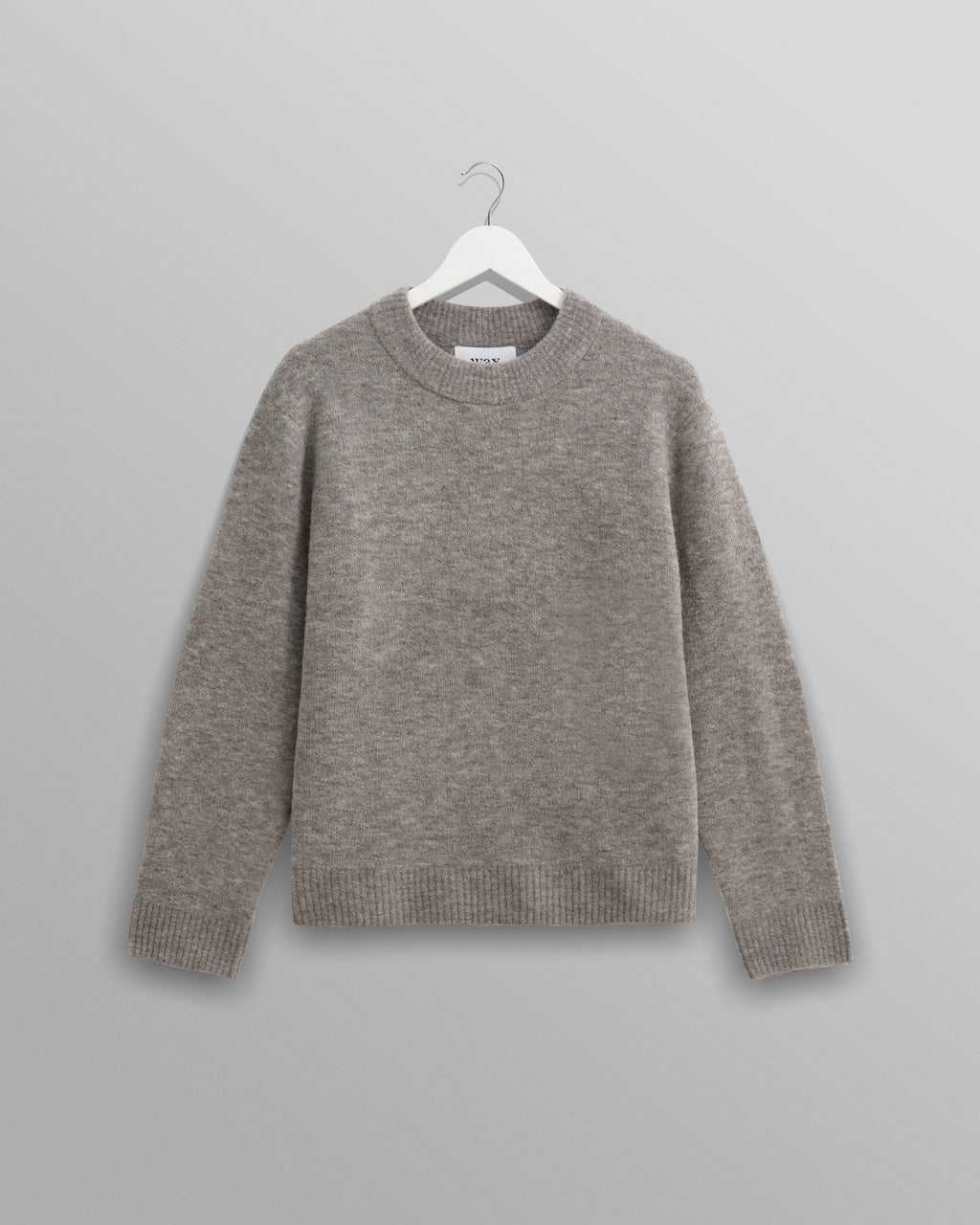 Wilde - Grey Marl Boucle Jumper