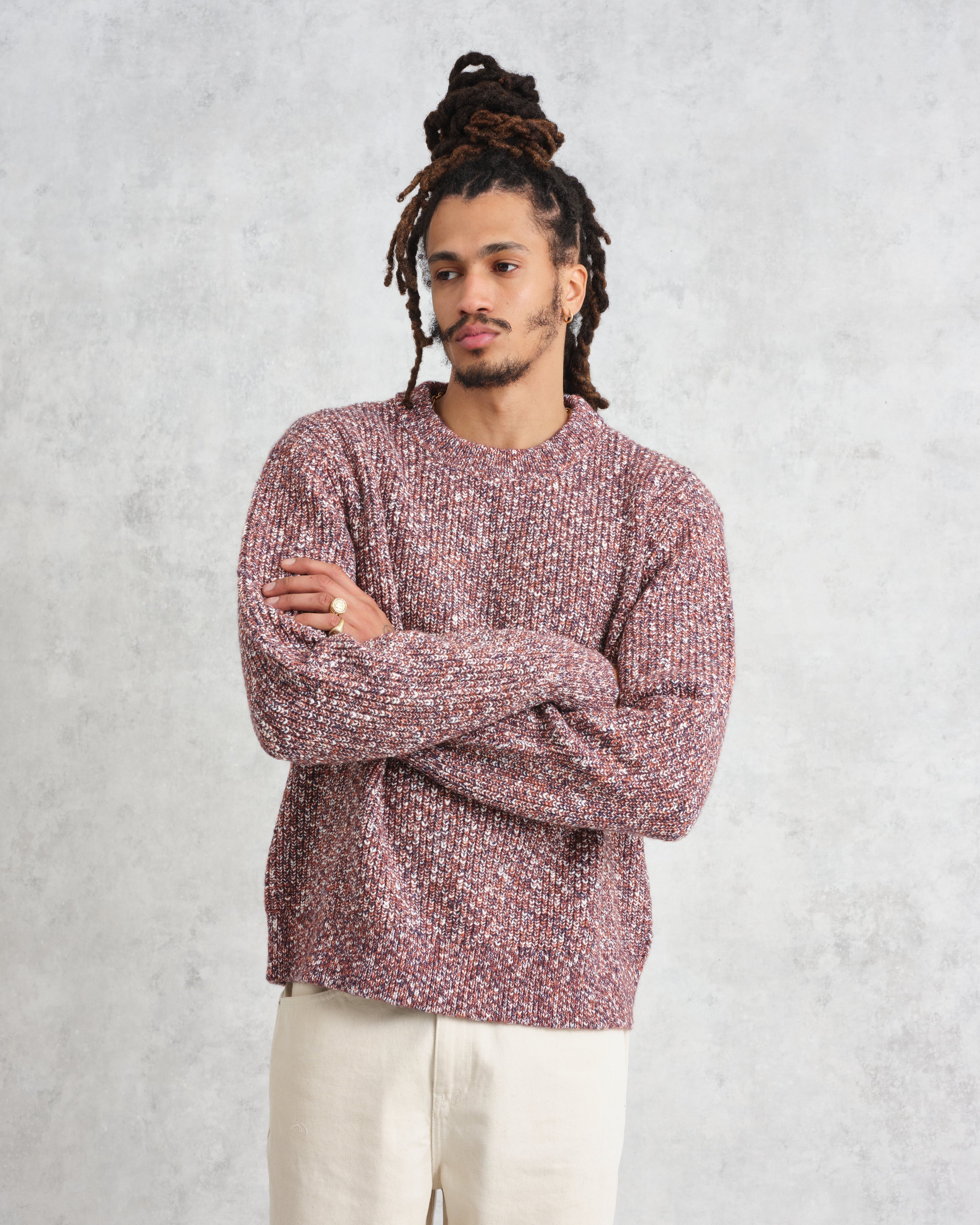 Wilde - Multicolour Twisted Rib Jumper