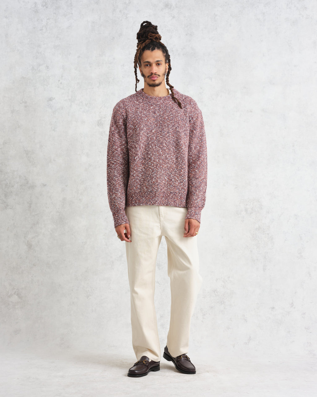 Wilde - Multicolour Twisted Rib Jumper