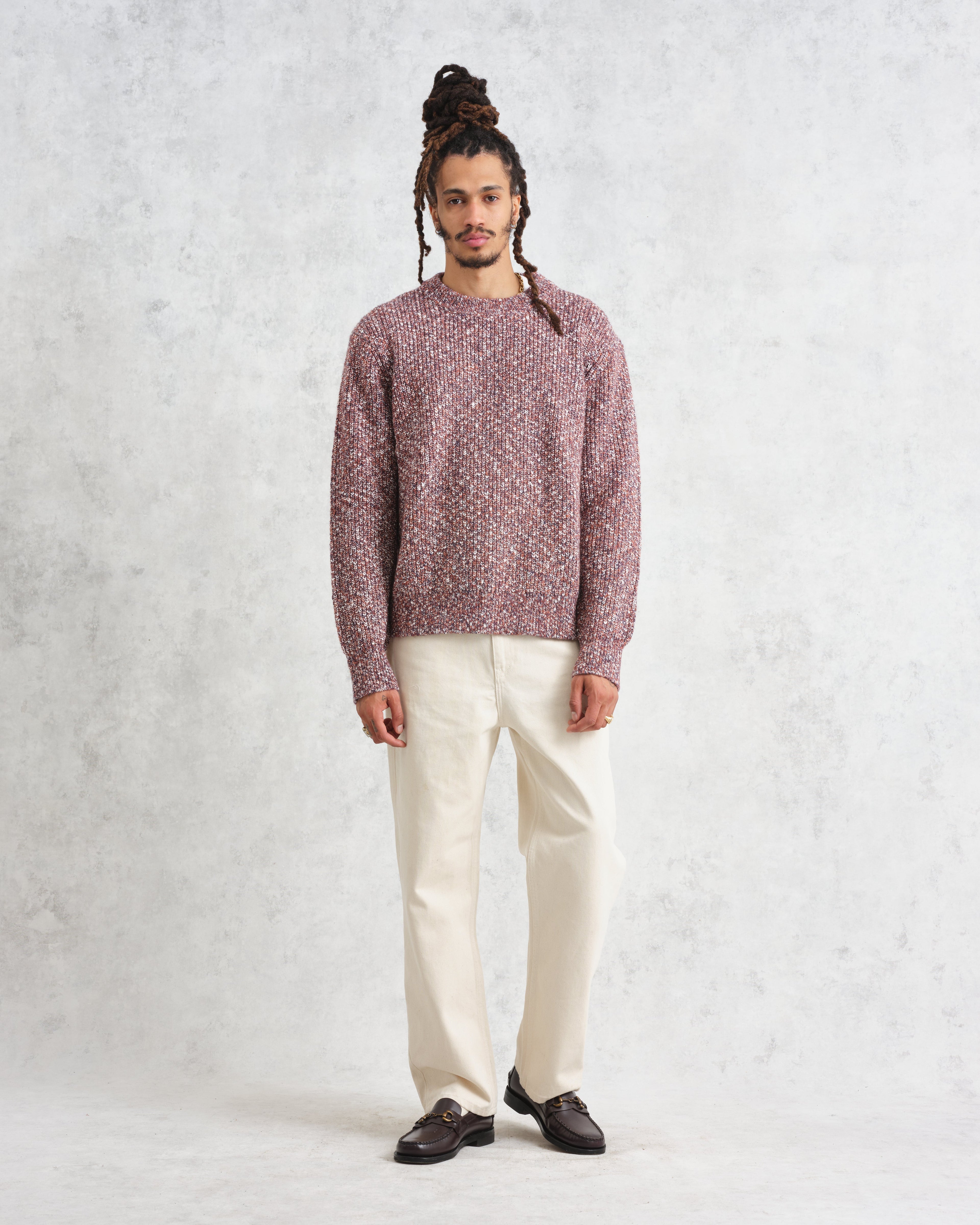 Wilde - Multicolour Twisted Rib Jumper