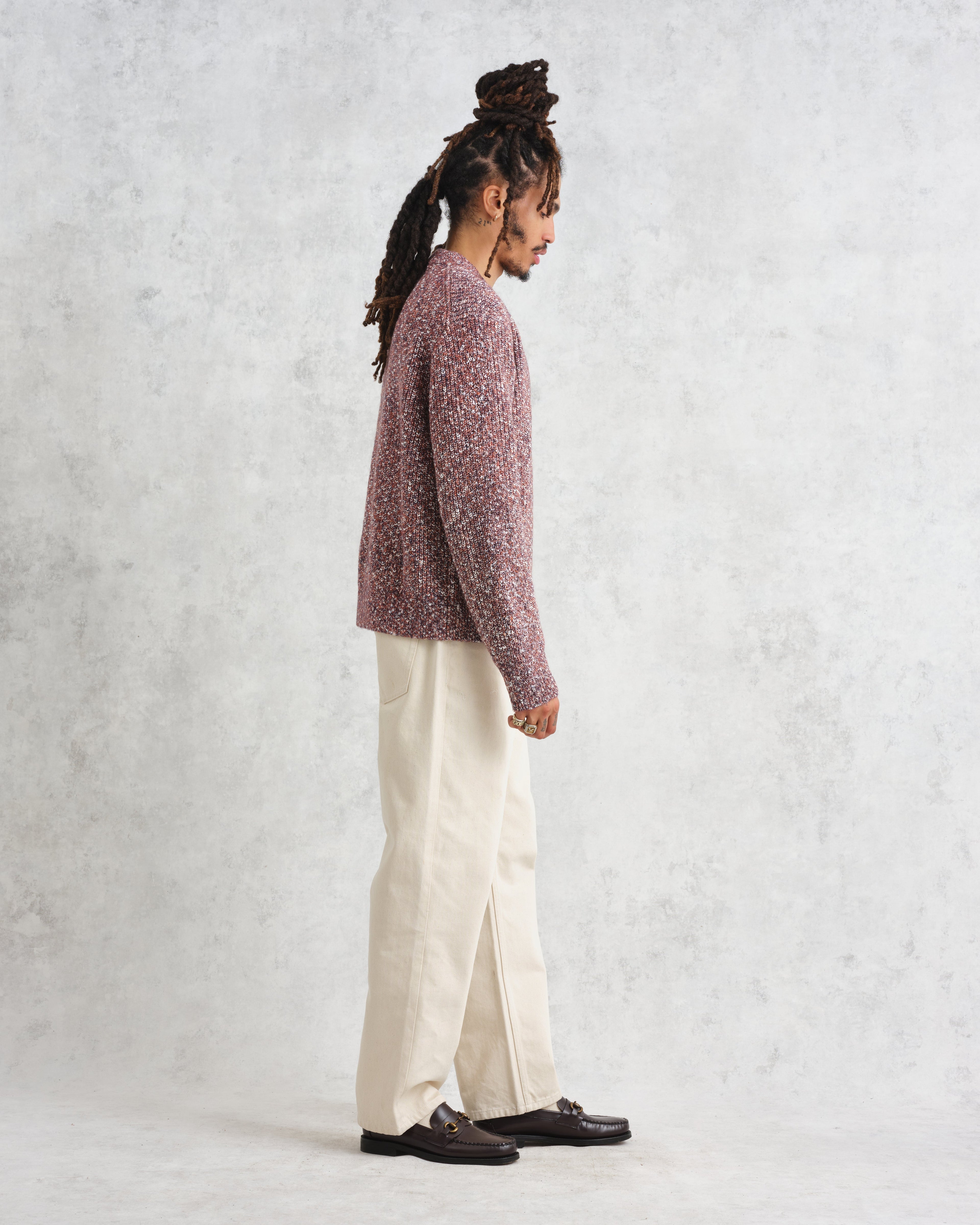 Wilde - Multicolour Twisted Rib Jumper