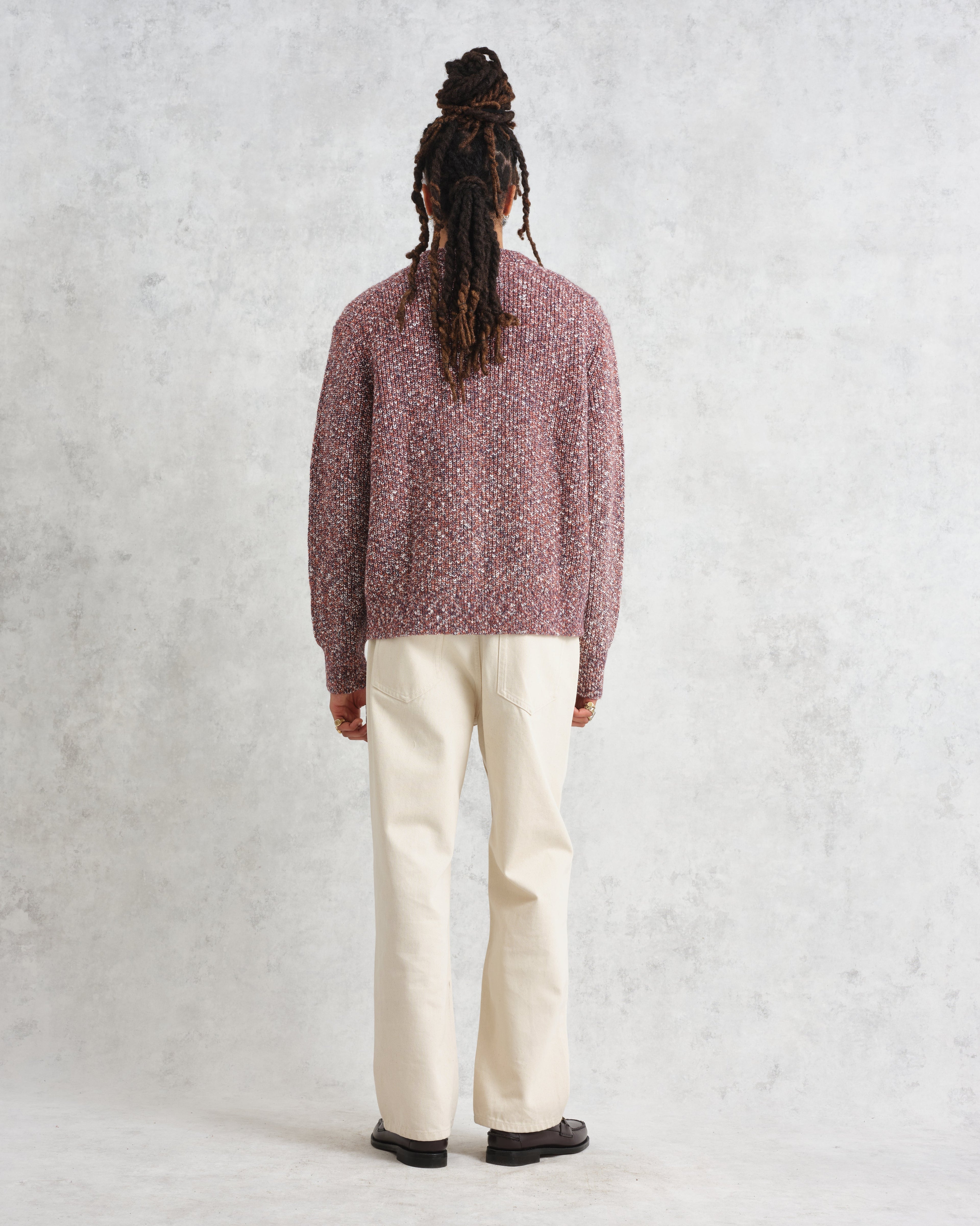 Wilde - Multicolour Twisted Rib Jumper