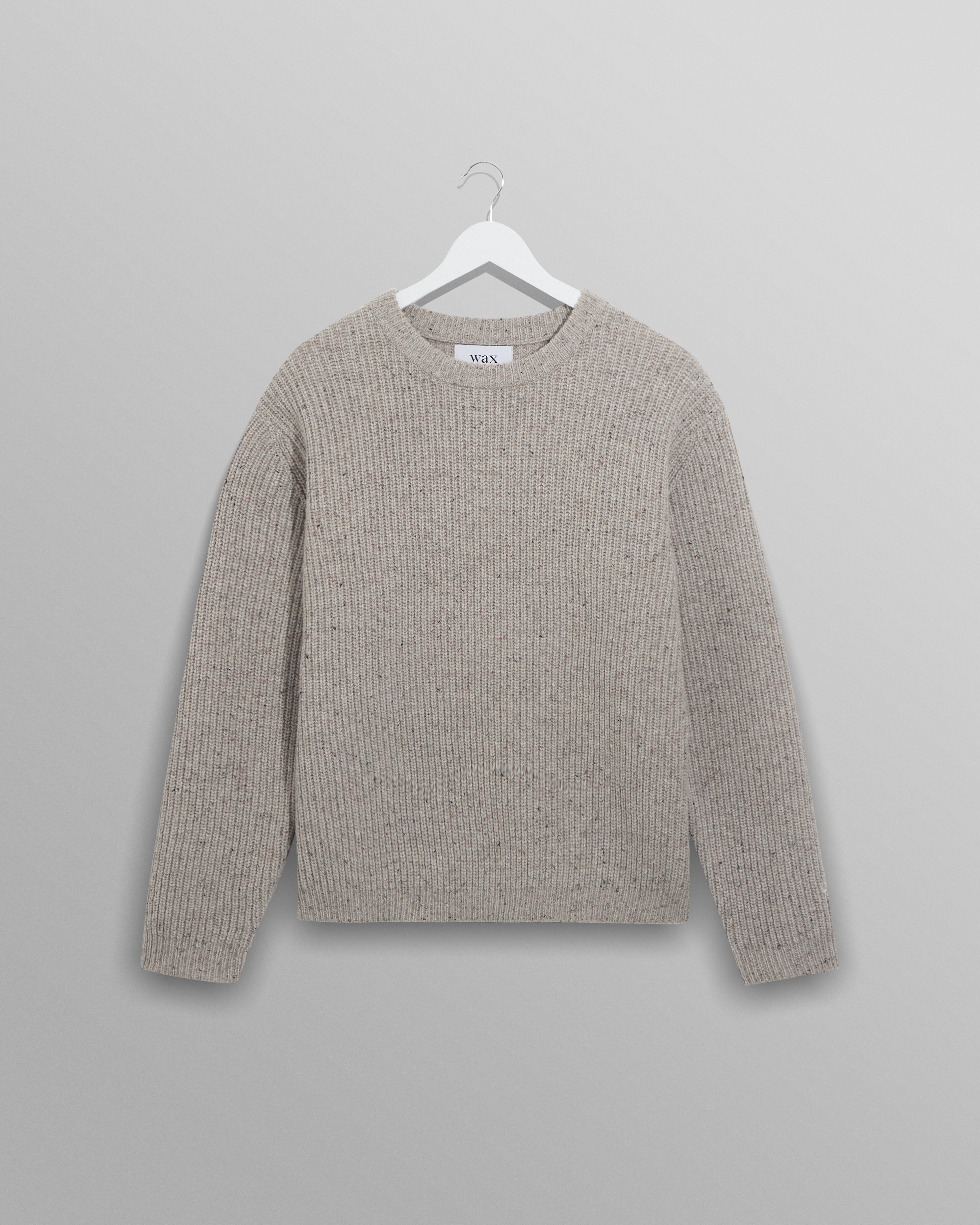 Wilde - Natural Fleck Wool Jumper