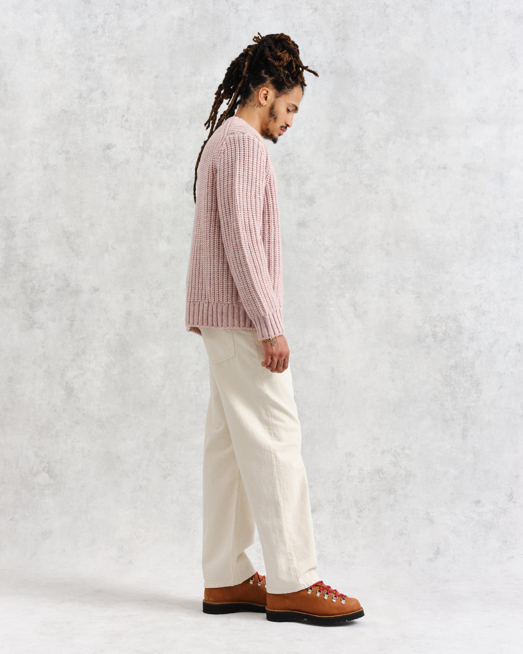 Wilde - Pink Heavyweight Knit Jumper