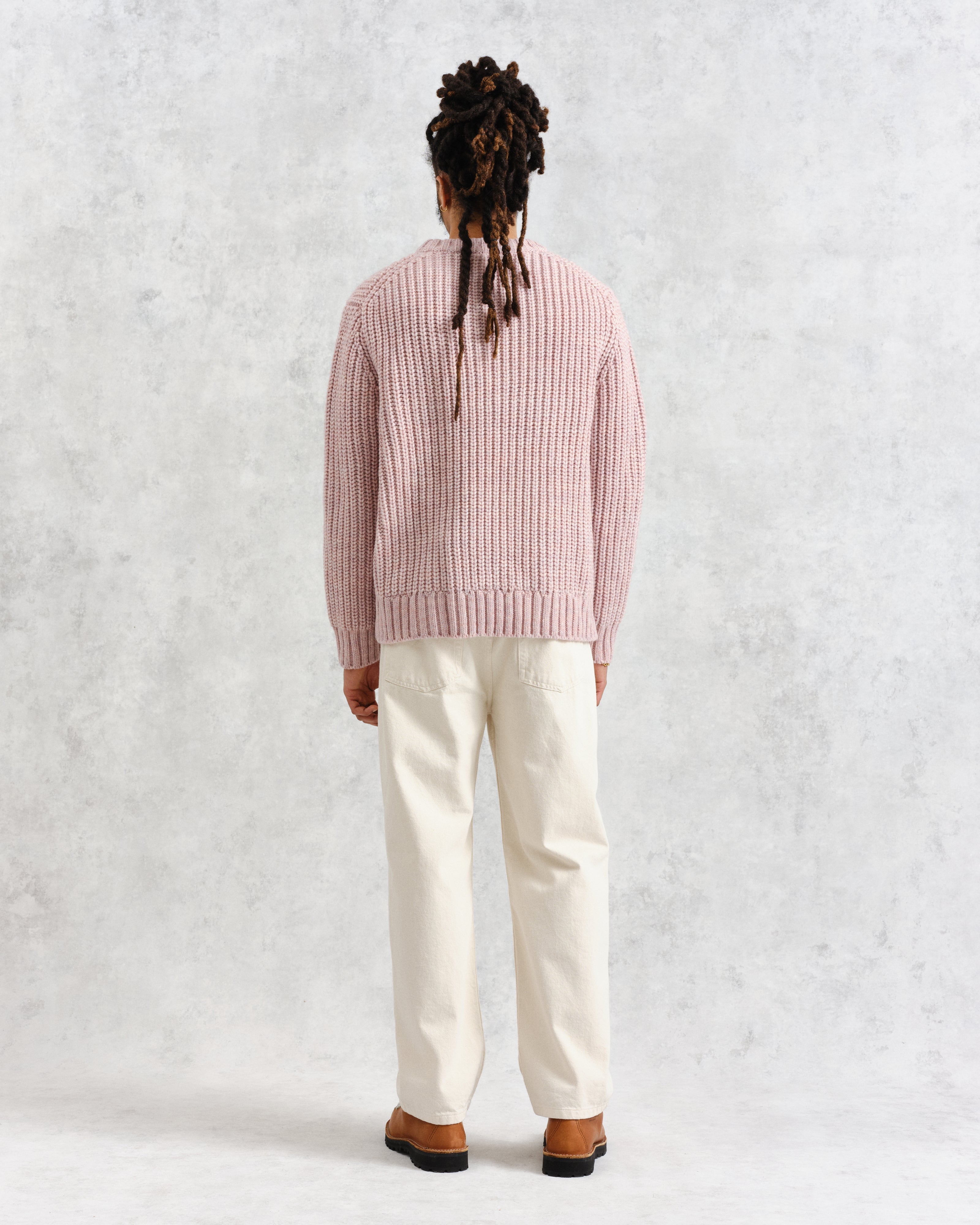 Wilde - Pink Heavyweight Knit Jumper