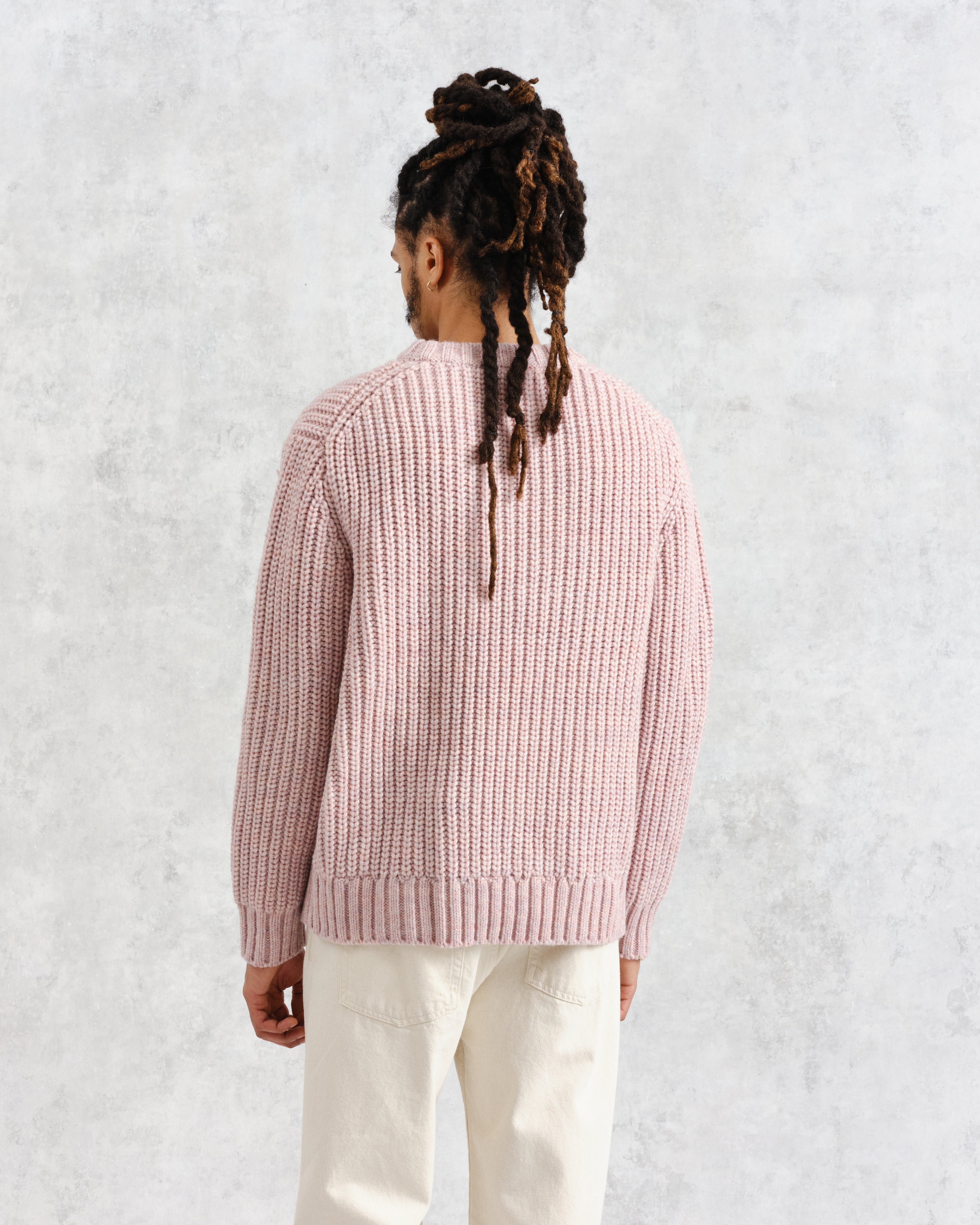 Wilde - Pink Heavyweight Knit Jumper