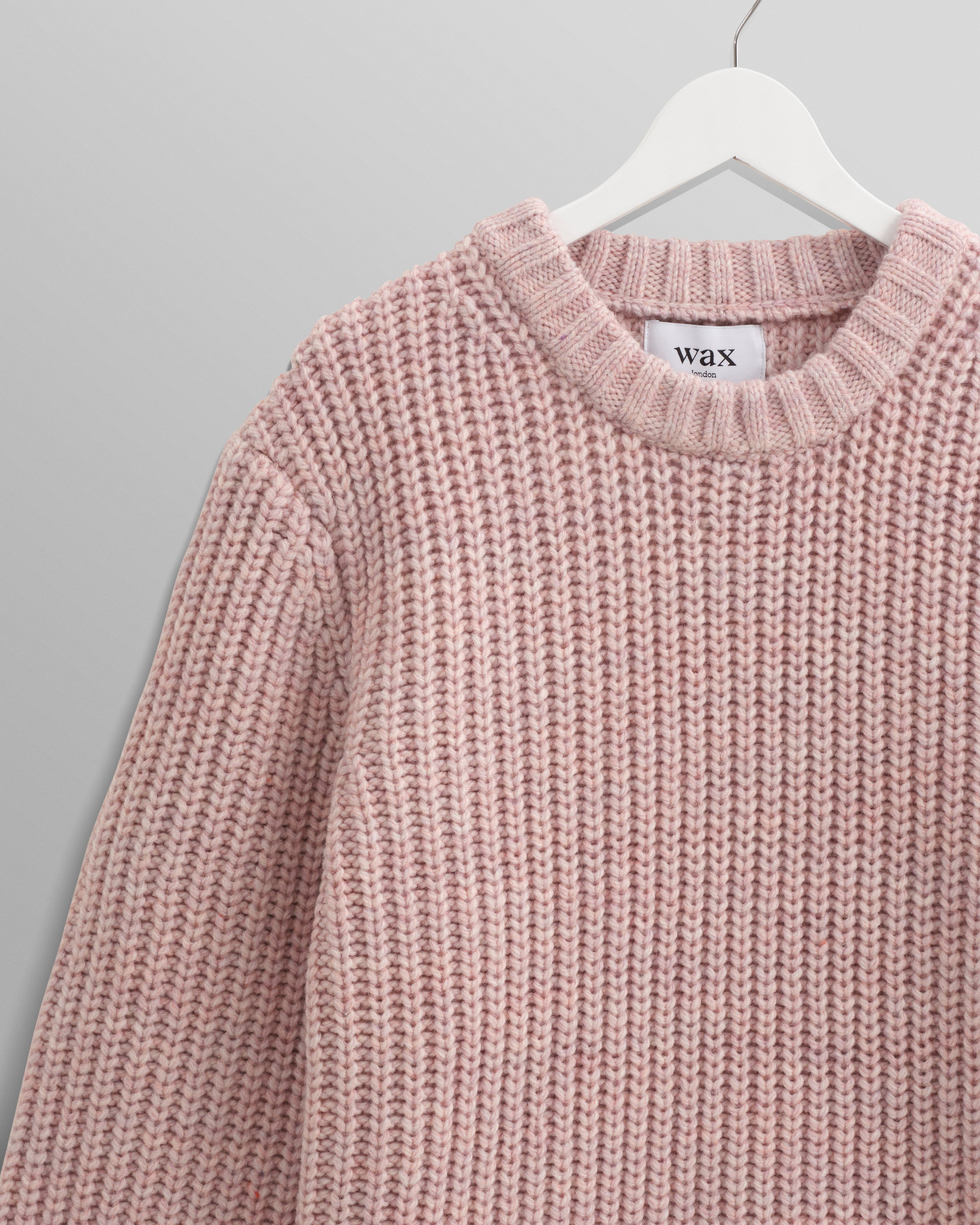 Wilde - Pink Heavyweight Knit Jumper