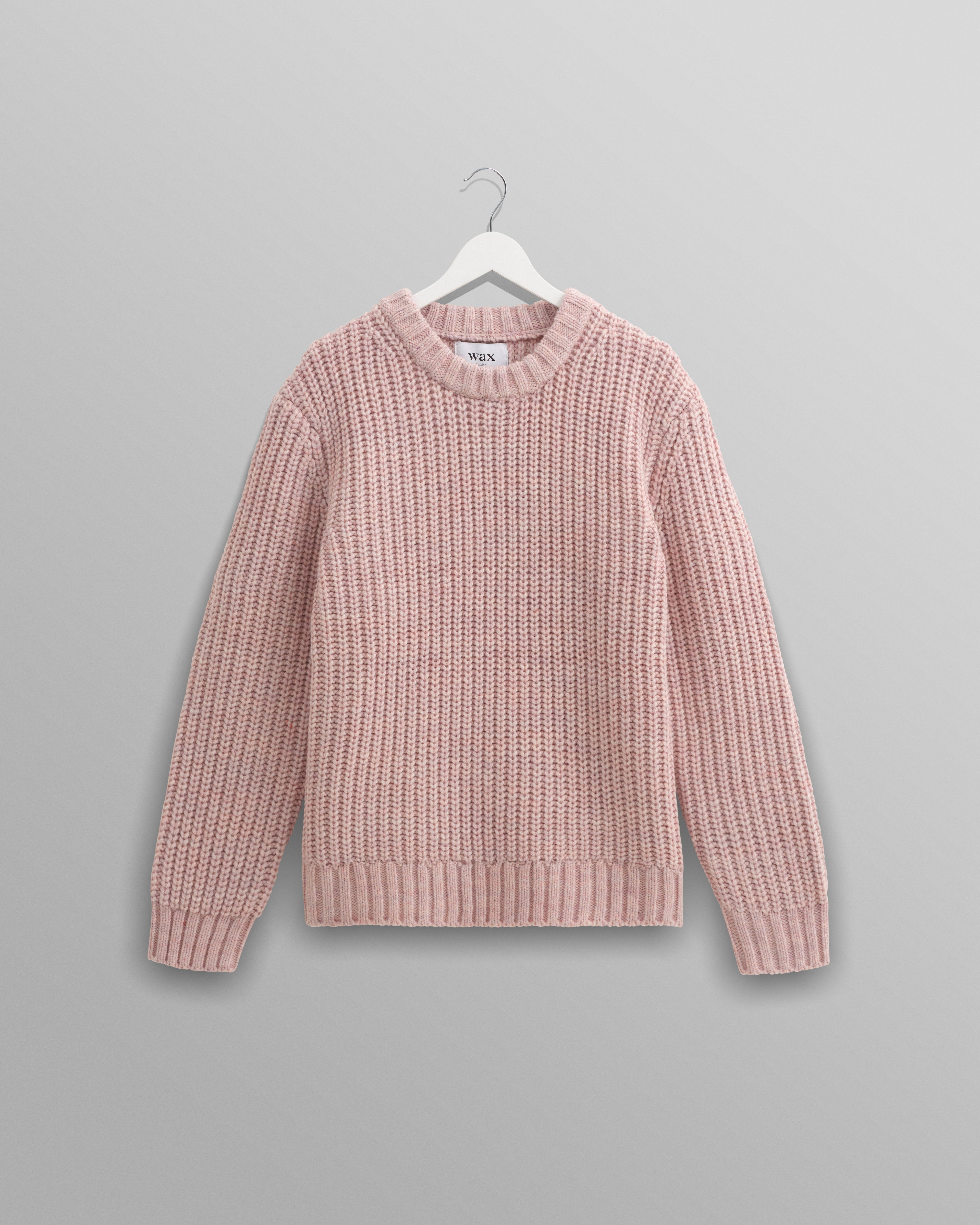 Wilde - Pink Heavyweight Knit Jumper
